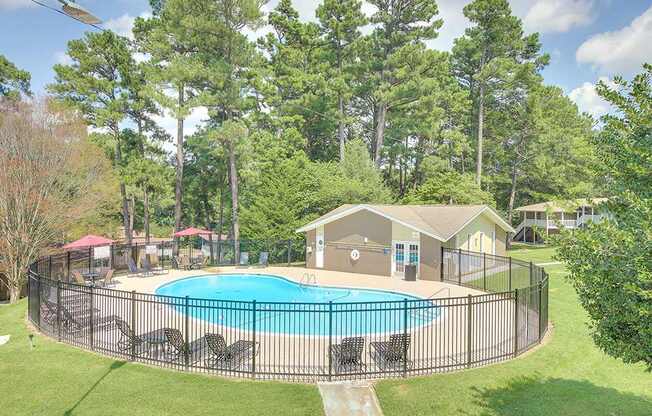 Pool Side Relaxing Area at Montecito, Raleigh, 27609