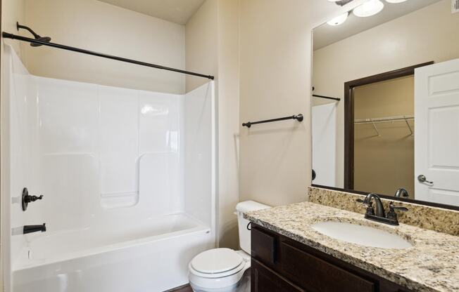 Bathroom with Modern Finishes