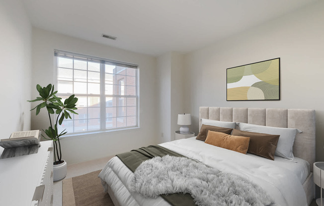 Bedroom with Hard Surface Flooring