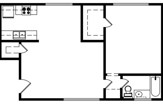 1 bed, 1 bath, 680 sqft, $2,125, Unit 13