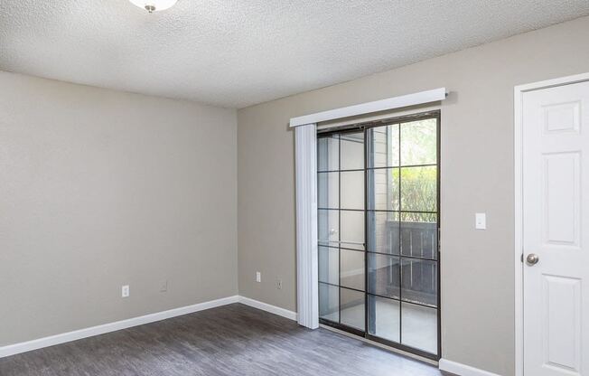 Glass Door Of Balcony at Springhill Apartments, Overland Park, KS