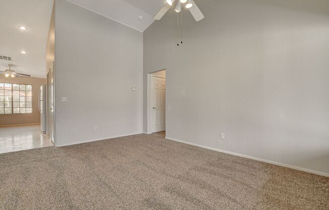 Adorable 3 bedroom single story! Freshly painted and brand new carpet