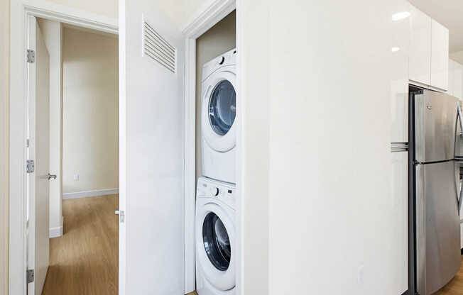 In-home Washer and Dryer