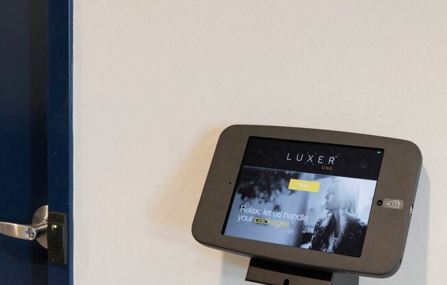 Package Scanner at The McMillan Apartments in Shoreview, MN 55126