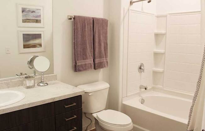 Spa Like Bathrooms at Veranda Apartments, Utah, 84020