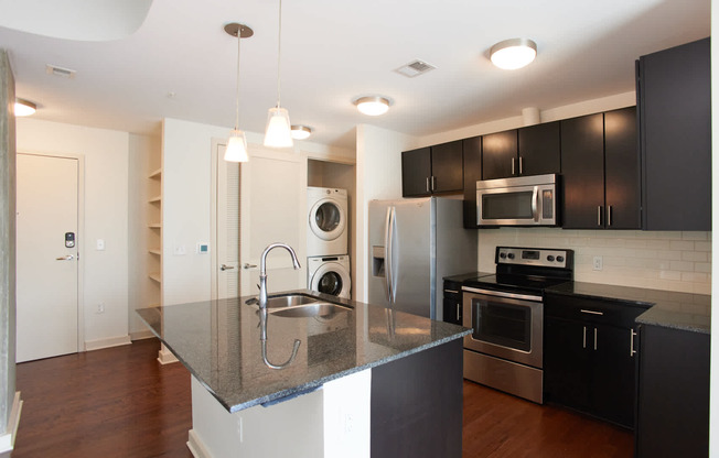 Kitchen with Stainless Steel Appliances