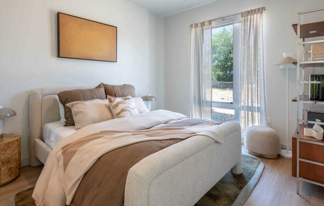 Bedroom with Hard Surface Flooring