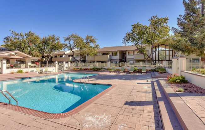 Invigorating Swimming Pool at Balboa, Sunnyvale, California