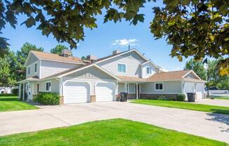 Attached Garages at Devonshire Court Apartments & Townhomes, North Logan, Utah