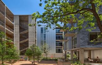 the names of the buildings on the campus