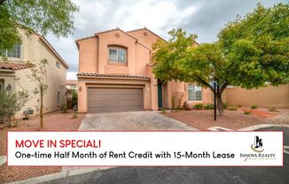 IMMACULATE SUMMERLIN 4 BED PROPERTY IN GATED COMMUNITY! ***MOVE-IN SPECIAL WITH 15 MO LEASE***