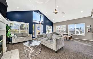 interior of clubhouse 3 Aloha Oregon Quatama Village Apartments 