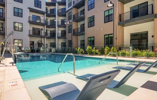 Swimming Pool at Aura Stonebridge, Virginia, 23225