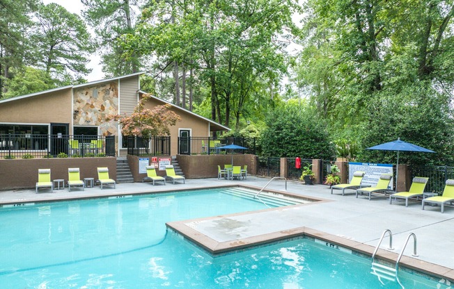 Two Sparkling Swimming Pools
