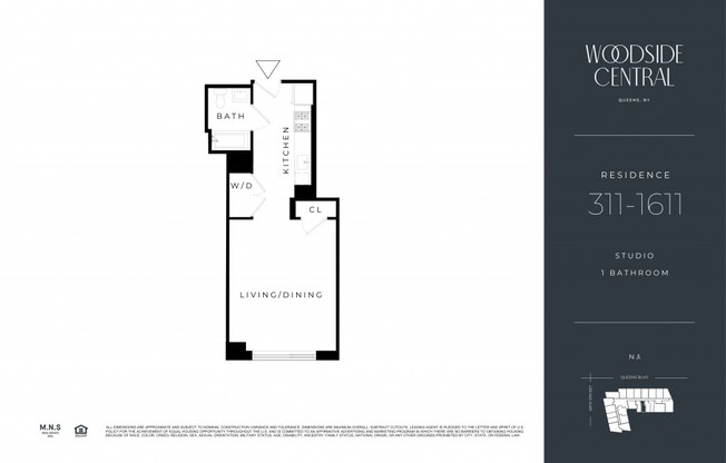 Studio, 1 bath, $2,162, Unit 911