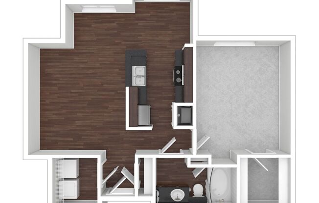 1 bed, 1 bath, 817 sqft, $1,395