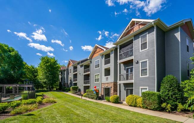 Exterior Patios & Balconies Overlooking The Pool Area