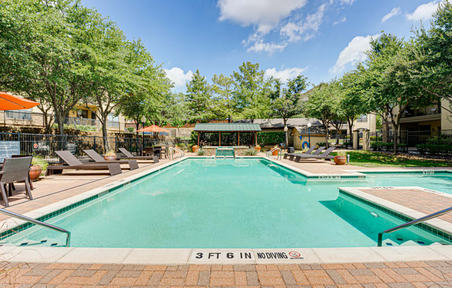 Outdoor Swimming Pool at Wind Dance, Carrollton, 75010