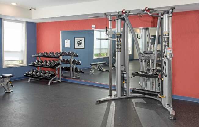 Fitness Center Strength and Conditioning Equipment at Lake Jonathan Flats, Chaska, 55318