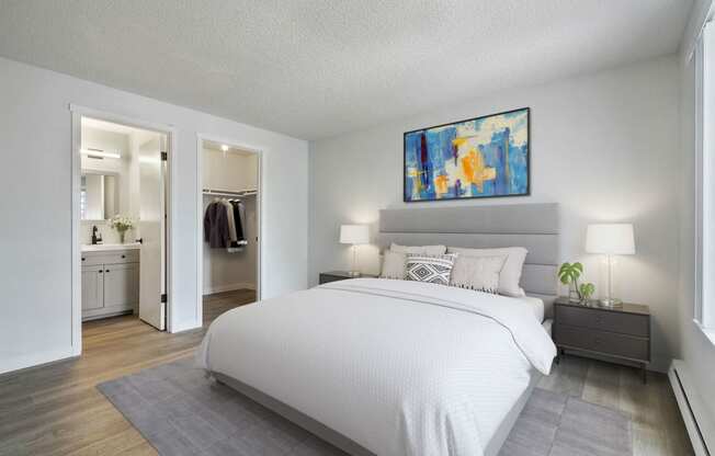 Gorgeous Bedroom at Capri Apartments, Mountlake Terrace