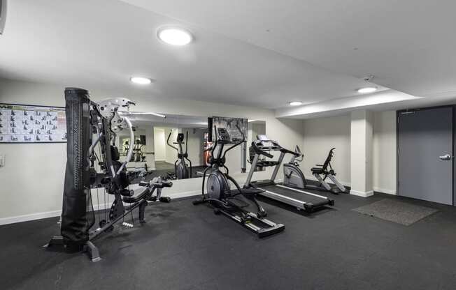 Resident Fitness Facility at West Mall Place Apartment Homes, Everett, Washington