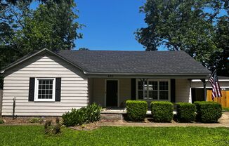Freshly updated home with privacy fence in Cabot
