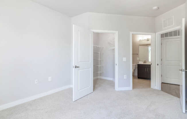 Carpeted Bedroom