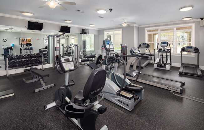 Fitness Center at Abberly Crossing Apartment Homes by HHHunt, Ladson, SC