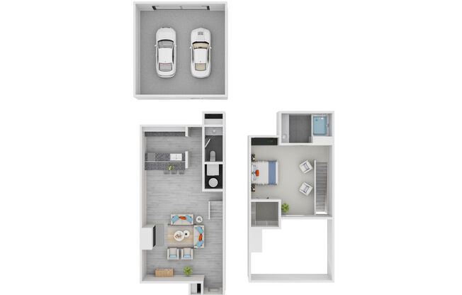 1 bed, 1 bath, 801 sqft, $1,600