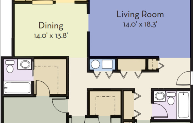 3 beds, 2 baths, 1,450 sqft, $2,317