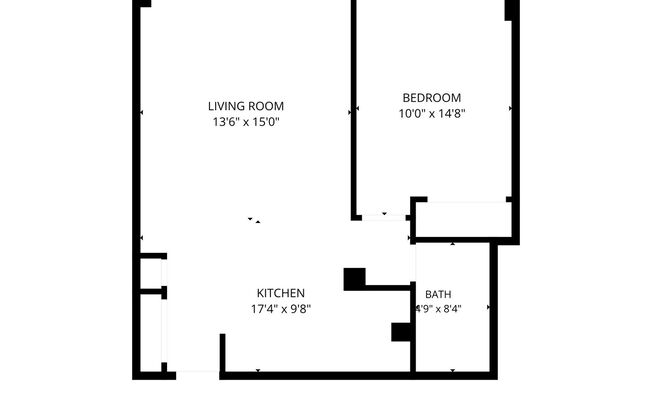 1 bed, 1 bath, 700 sqft, $2,000, Unit 418-1609