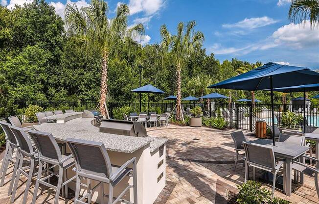 Summer Kitchen at The Morgan Luxury Apartments in Orlando, FL