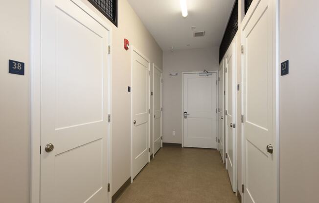 Glen Pond Addition | Storage Lockers