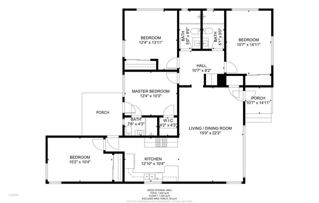 4 beds, 3 baths, $6,800, Unit 6322 Montezuma Rd.