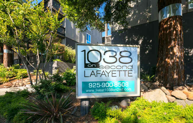 Welcoming Property Signage at 1038 on Second, California, 94549