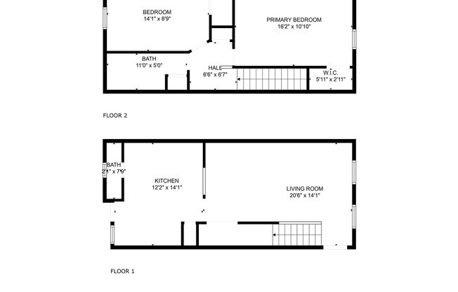 2 beds, 1.5 baths, $795, Unit 4202 Deek Drive - D