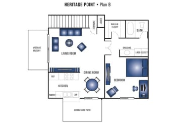 1 bed, 1 bath, $2,450