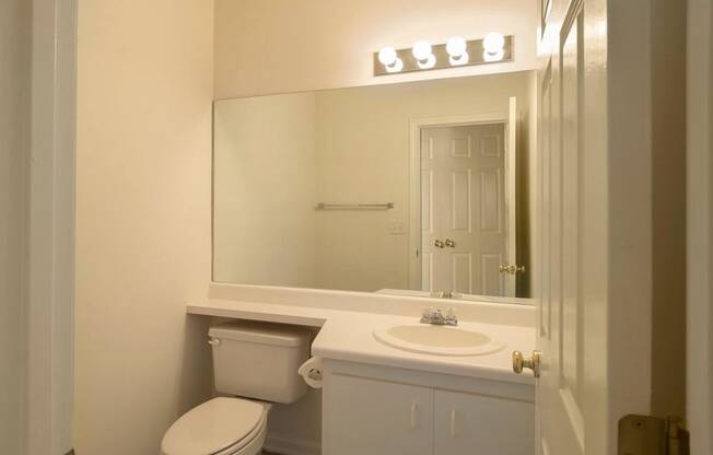 guest bathroom vanity