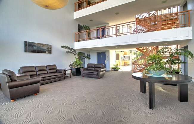 Lobby at Madison Place, San Mateo, California