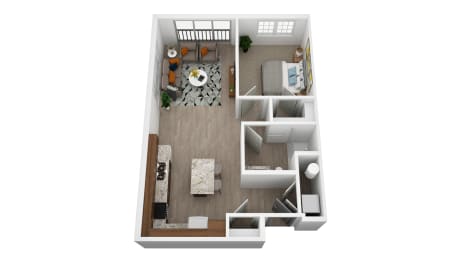 1 bed, 1 bath, 725 sqft, $1,650