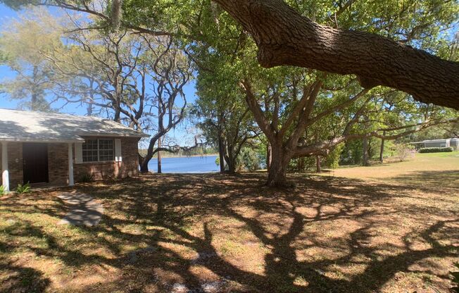 Lake front home with Lots of space