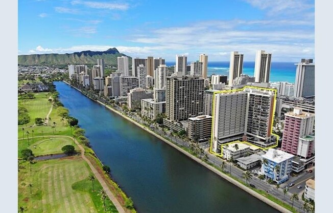 444 Nahua in Waikiki with 2 parking
