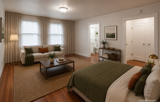 Studio, 1 bath, 440 sqft, $1,175, Unit 401