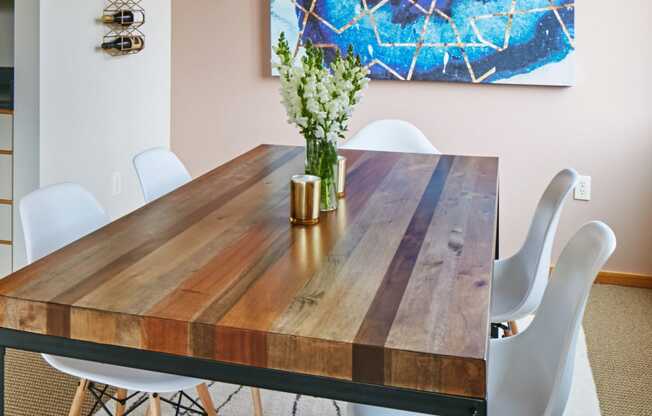The Sitka Unit Dining Area