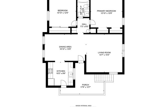 2 beds, 1 bath, $2,950, Unit 1822 Broad St.