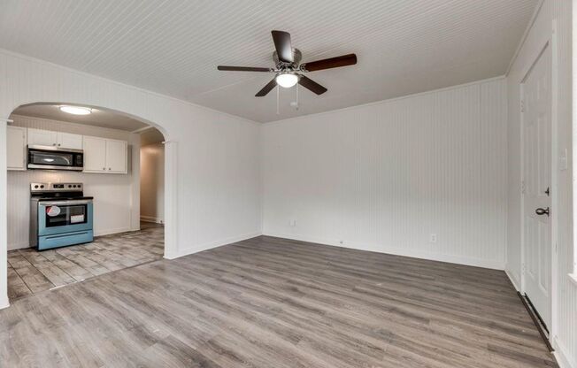 This charming two bedroom one bathroom