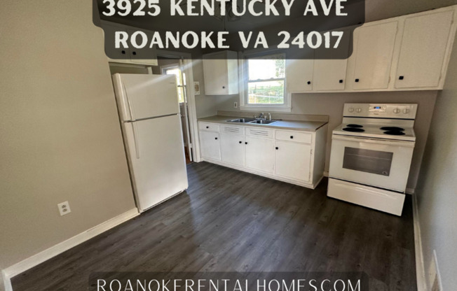 3925 Kentucky Ave Roanoke VA 24017  3bed/1bath $1495