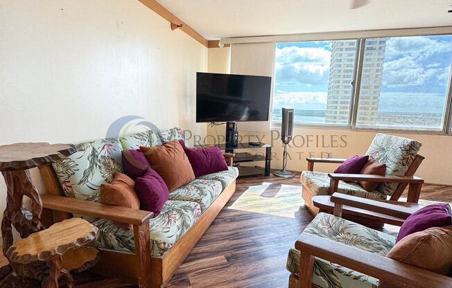 Fully Furnished 1 bd/1 bath unit at Century Park Plaza