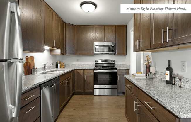 Villages on McKnight Apartments in St. Paul Kitchen