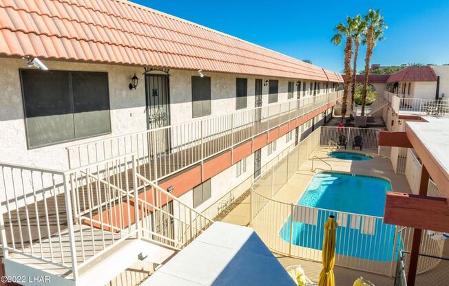 2 Bedroom 2 Bath Apartment w/ Detached RV Garage! Community Pool & Spa